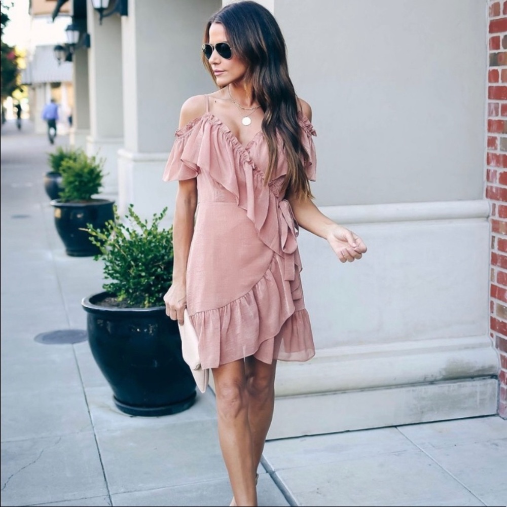 Vici wrap dress